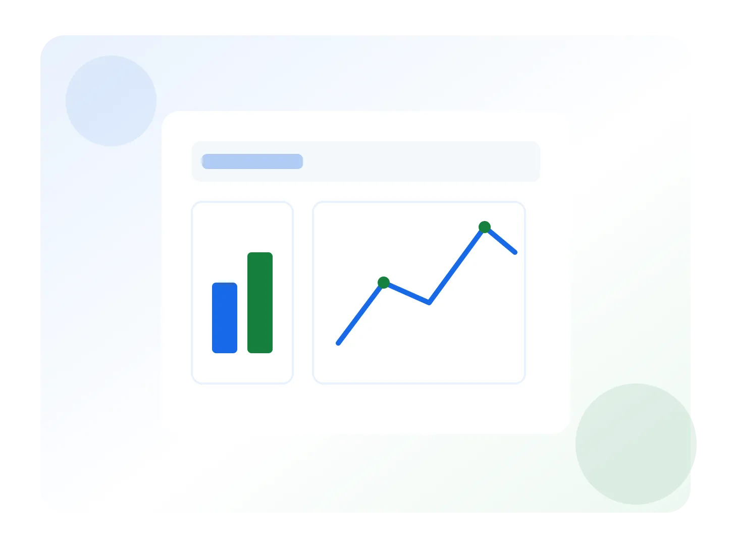 Illustration of analytics and data