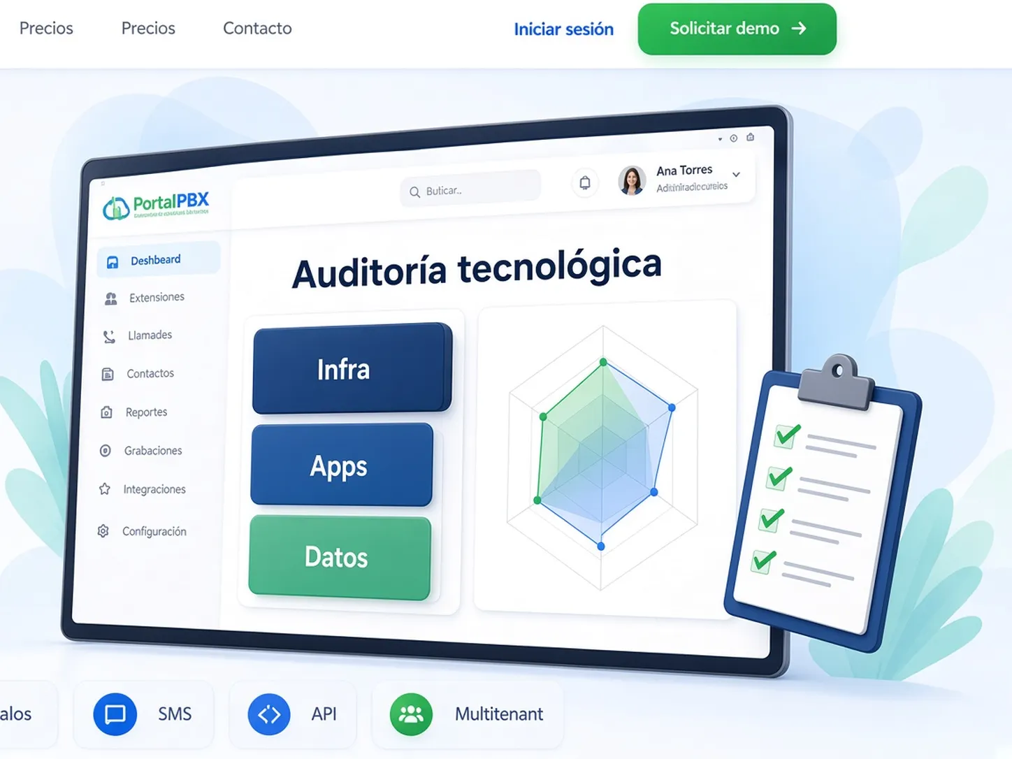 Technology stack audit illustration