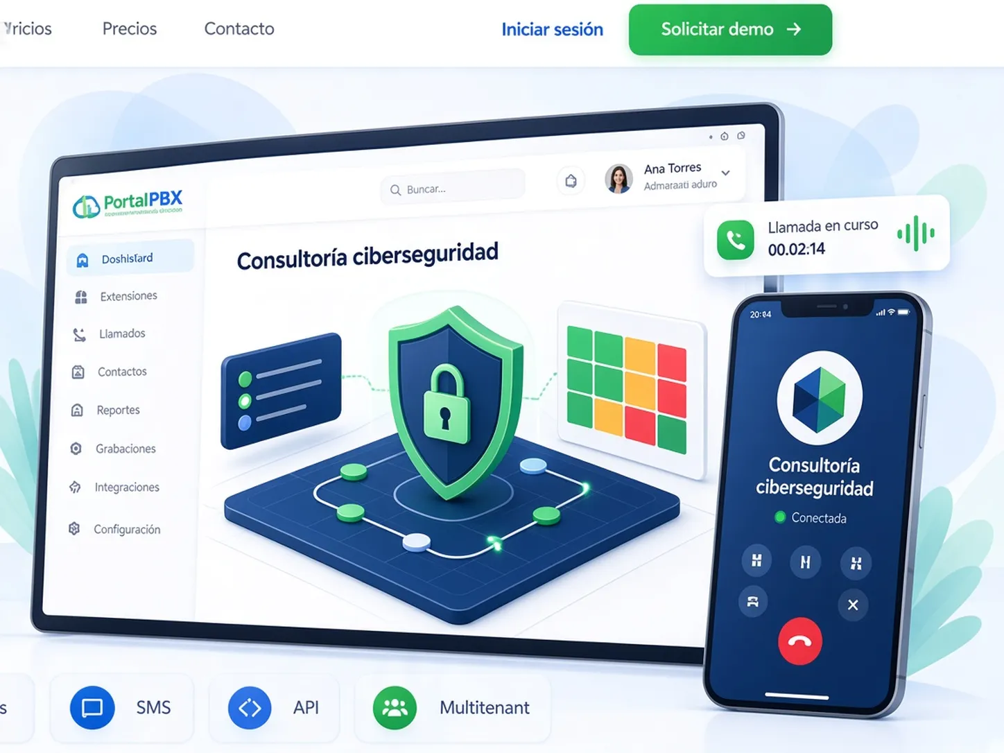 Cybersecurity consulting illustration