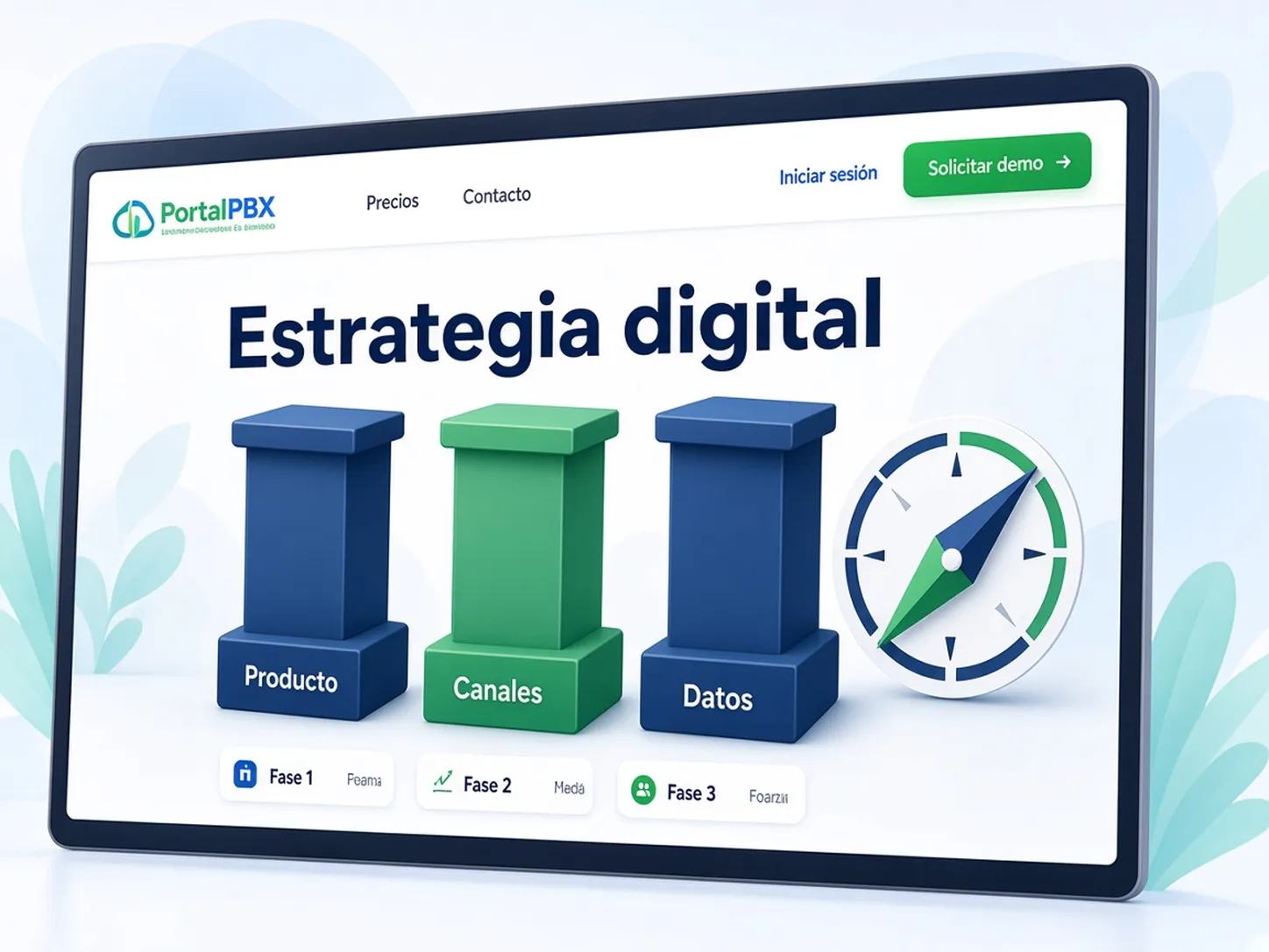 Digital strategy illustration