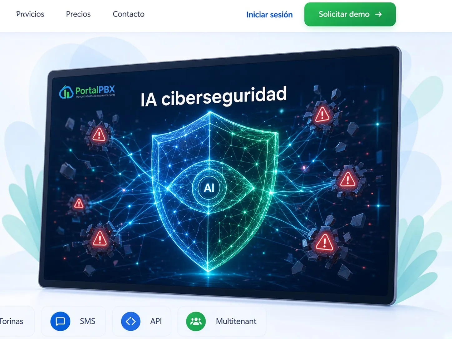AI for cybersecurity illustration