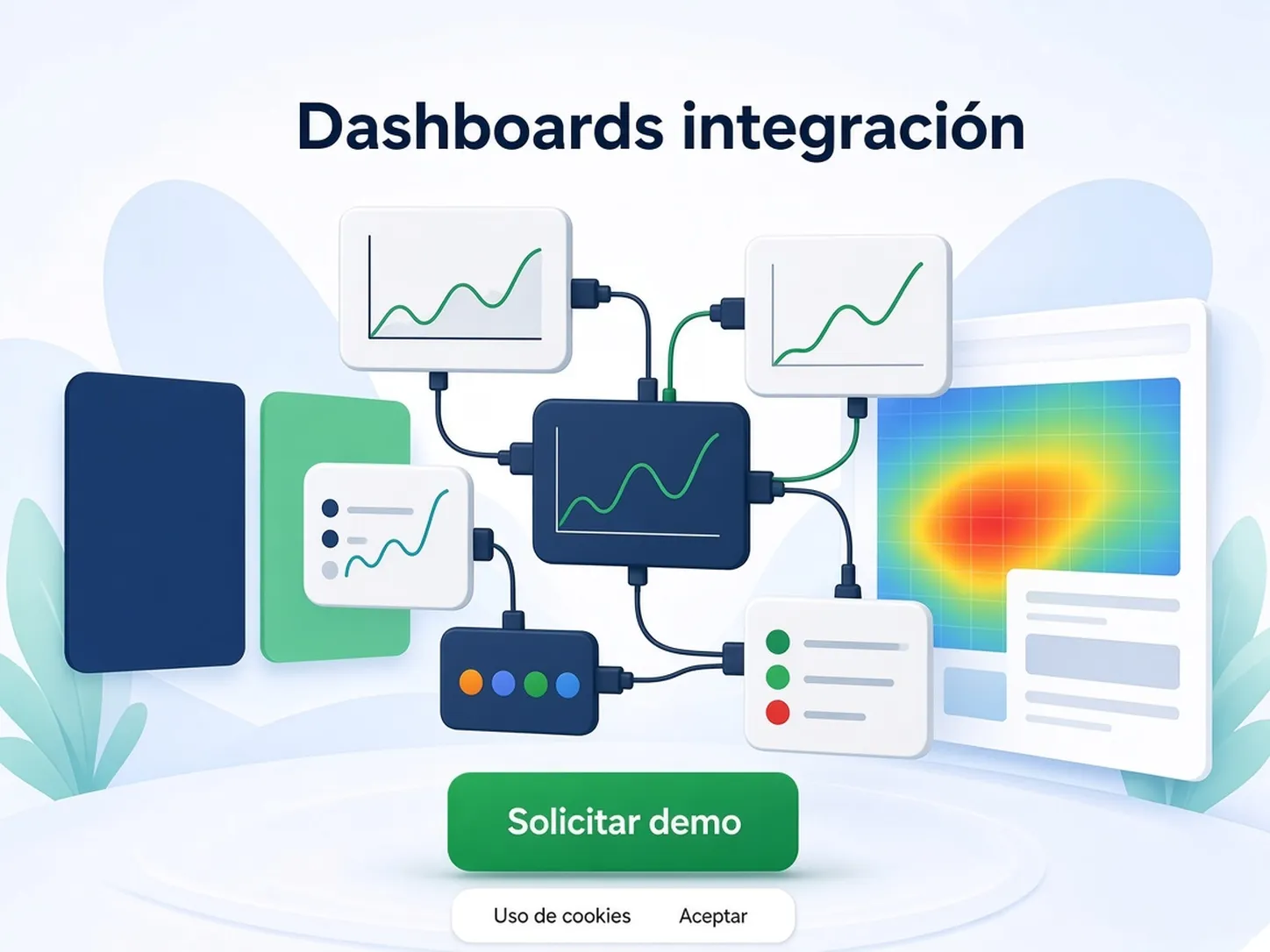 Integration operations dashboards illustration